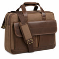 Herren Laptop-Tasche Klassisch Braun